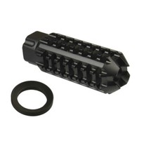 Aluminum Skeleton Muzzle Brake Compensator For Ruger 1022 Threaded 1/2x28 TPI