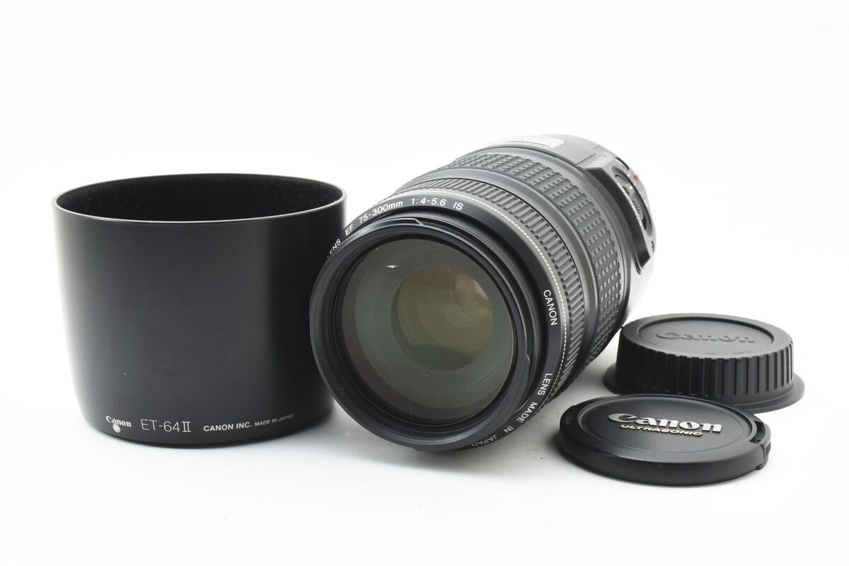Canon EF 75-300mm F/4-5.6 IS USM Telephoto Zoom Lens [Near Canon EF 75-300mm F/4-5.6 IS USM Telephoto Zoom Lens [Near