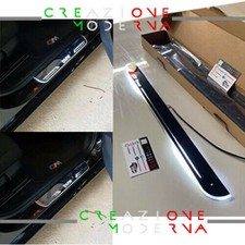 BATTITACCO ANTERIORI ILLUMINATI LED TUNING Audi A5 logo s line