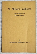 St Michael Caerhayes - The History of a Cornish Parish (Booklet, 1948) Shepherd