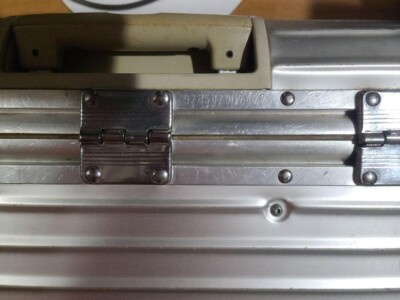 RIMOWA PILOT TROLLY 36L Silver Aluminium 2-wheels Carry Case