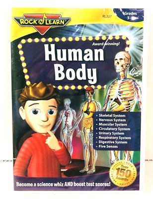Rock N Learn Human Body DVD Grades 3 to 8 Science Anatomy Home School STEM NEW