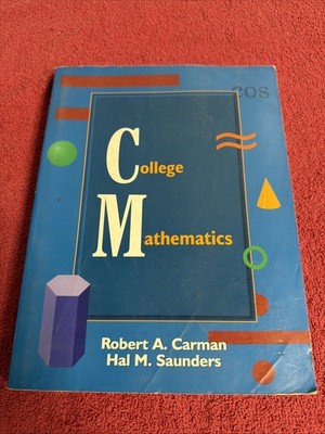 Prentice Hall College Mathematics A Guided Approach Robert A Carman  Book