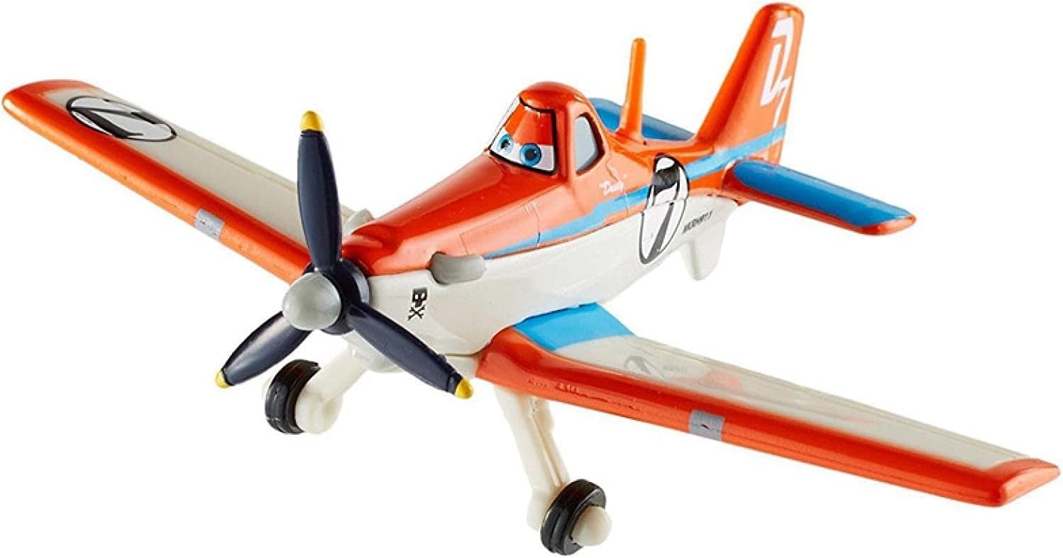 Multicolor Dusty Crophopper Airplane 1:55 Scale - For Indoor and Outdoor Play