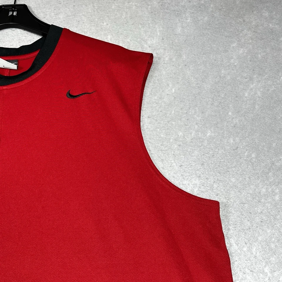 Винтажный Nike Elite Майка мужской XXL красный Dri Fit Джерси пуловер баскетбол #4 - Изображение 4 из 4