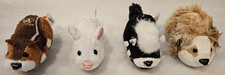 Zhu Zhu Pets Wild Bunch Fluffy Hallmark Limited Edition, Nutters, Stinker, ZuZu