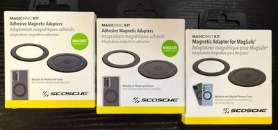 3/$25.99 ''MagicRing Kit'' Adhesive Magnetic Adapters (MPLTMSPCH-2PK)