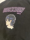 ROKKUIN Lock In Anime Graphic Print Black Cotton Men's T-Shirt XL — photo 2