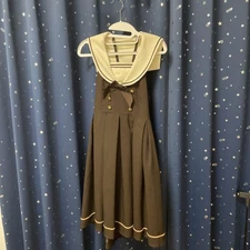 Innocent World Sailor Color Jumper Skirt Jsk Brown