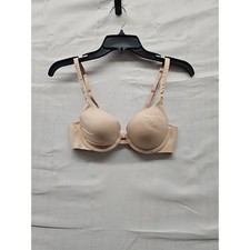 Auden Light Lift Plunge Bra Beige Tan Underwire 32B 023128098