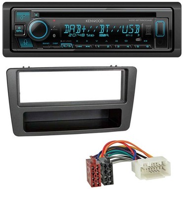 Kenwood Bluetooth DAB CD MP3 USB Autoradio für Honda Civic 01-03 man. Klima anth