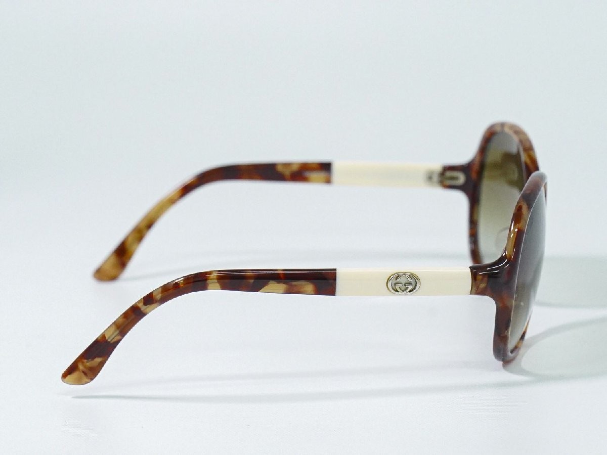 GUCCI Interlocking G Tortoiseshell Sunglasses Pla… - image 4