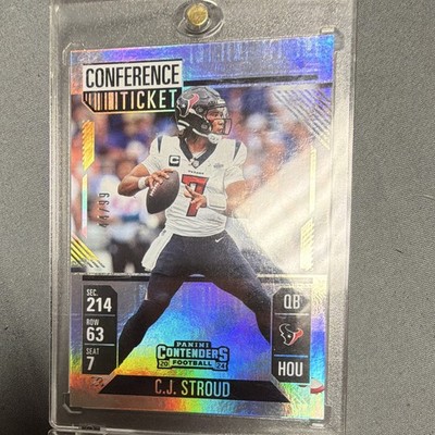 Panini 2024 Contenders C.J. Stroud Houston Texans Conference Ticket #39 /99