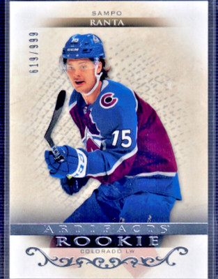 2021-22 Upper Deck Artifacts #RED188 Sampo Ranta Rookie /999