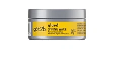 (2 Pack) Got2b Glued Spiking Hair Wax, Fierce Holding Power, 2 oz, No flaking