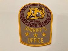 Montgomery County Sheriff State Virginia VA