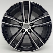REFURBISHED SEAT LEON CUPRA FR ALLOY WHEEL RIM DIAMOND CUT BLACK 19” 5F0601025AC