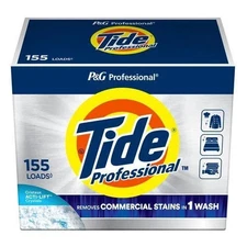 P&G Professional Tide Commercial Powder Laundry Detergent, 155 loads, 197 oz