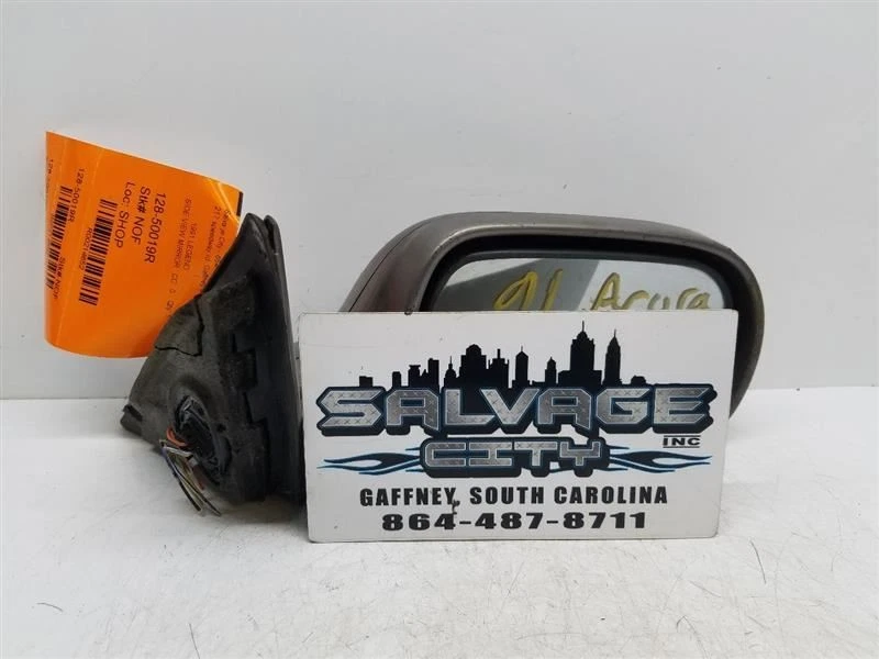 Passenger Side View Mirror Power Non-heated Sedan Fits 91-95 LEGEND 214652 - Image 2 of 4
