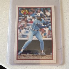 Bowman 1989 Fred McGriff #253 Toronto Blue Jays MLB Original Base Set Baseball