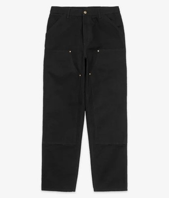 ungetragen  Carhartt WIP Hose Double Knee Pant schwarz W34 L32