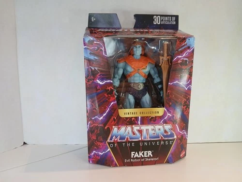 Masters of the Universe Vintage Collection Faker Evil Robot of Skeletor MIB NIB