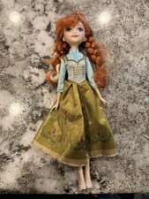 Disney Store Frozen Princess Anna Doll 12”