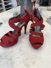 Guess Red Suede Pumps