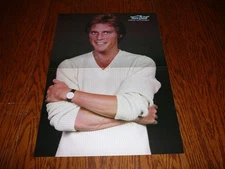 Leigh McCloskey poster double sided clippings Greg Evigan picture photo pix pic