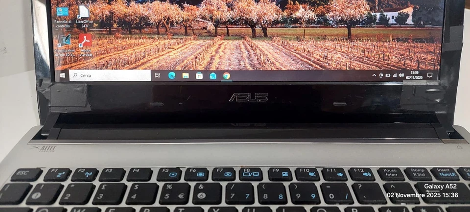 NOTEBOOK ASUS U30SD-RX051X  13,3'' I5-2410M 8GB (LEGGERE DESCRIZIONE) - Immagine 2 di 4