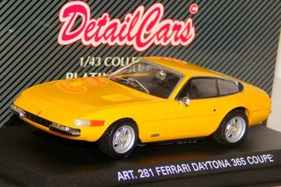 Ferrari Daytona 365 Spyder 1971  Detail Cars Platinum 1:43 #284 NEU in OVP