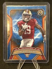 2024 Topps Resurgence Rookies Jacob Cowing #184 Blue Orange Spark Refractor (RC)