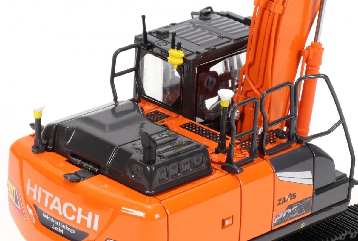 HITACHI ZAXIS200X-7 ICT EXCAVATOR ミニカー Hitachi ZX200X-7 ICT Excavator - Replicars 1:50 Scale Diecast