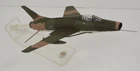 F-100 Super Sabre Desk Shelf Model US Air Force 41823 13" Long Clear Base