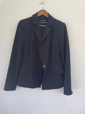 White House Black Market Black Single-Button Tailored Blazer