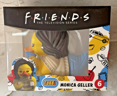 FRIENDS MONICA GELLER BY TUBBZ BRAND NEW IN BOX VINYL RUBBER DUCK FIGURE