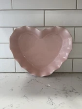 The Bake Shop Ruffled Heart Baking Dish