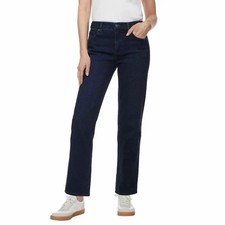 Hudson Obscure Blue Mid-rise Straight Leg Stretch Denim Jeans. Sz 829. Nwt