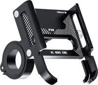 Handyhalterung Fahrrad Aluminium,360°Drehbar Universal Fahrrad Handyhalterung