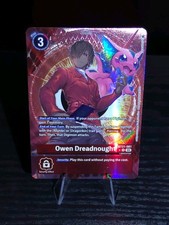 BT21-081 Owen Dreadnought Rare Alt Art Digimon TCG R AA Eng.