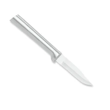 Rada Stainless Steel Paring Knife with Aluminum Handle, Spear Tip, 2.5" Blade