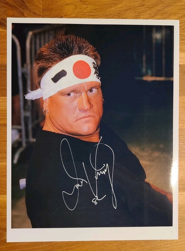 JACK VICTORY signed 8 X 10 photo ECW pro wrestling 