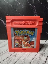 3D Printed Pok mon Red Gameboy Cartridge Wall Art 7"X6"