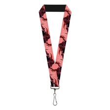 Buckle-Down Solo Leveling Lanyard, Solo Leveling Blood Red Commander Igris Pose