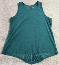 Old Navy Active Womens Sleeveless Crew Neck Stretch Tank Top Green Size XL
