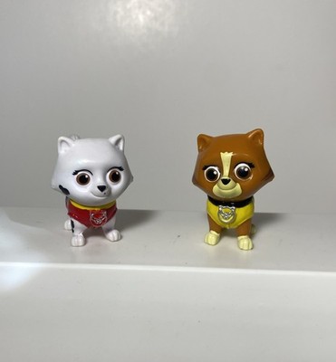 Paw Patrol Kitty Catastrophe Cat Rubble & Cat Marshal Figure Lot Of 2