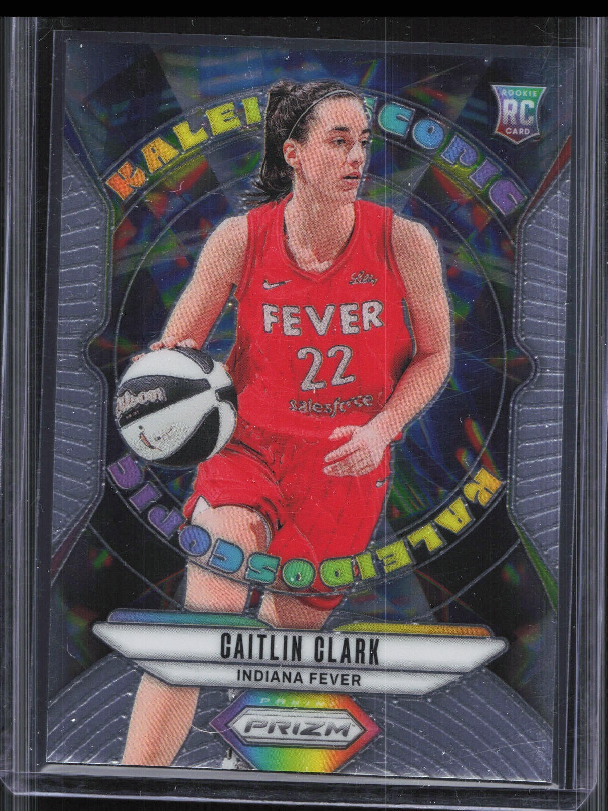 2024 Panini Prizm WNBA Caitlin Clark #9 Kaleidoscopic Rookie RC