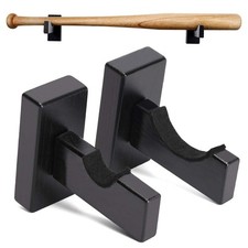 Baseball Bat Display Case  2PCS Wall Mount Horizontal Hanger Rack Holder