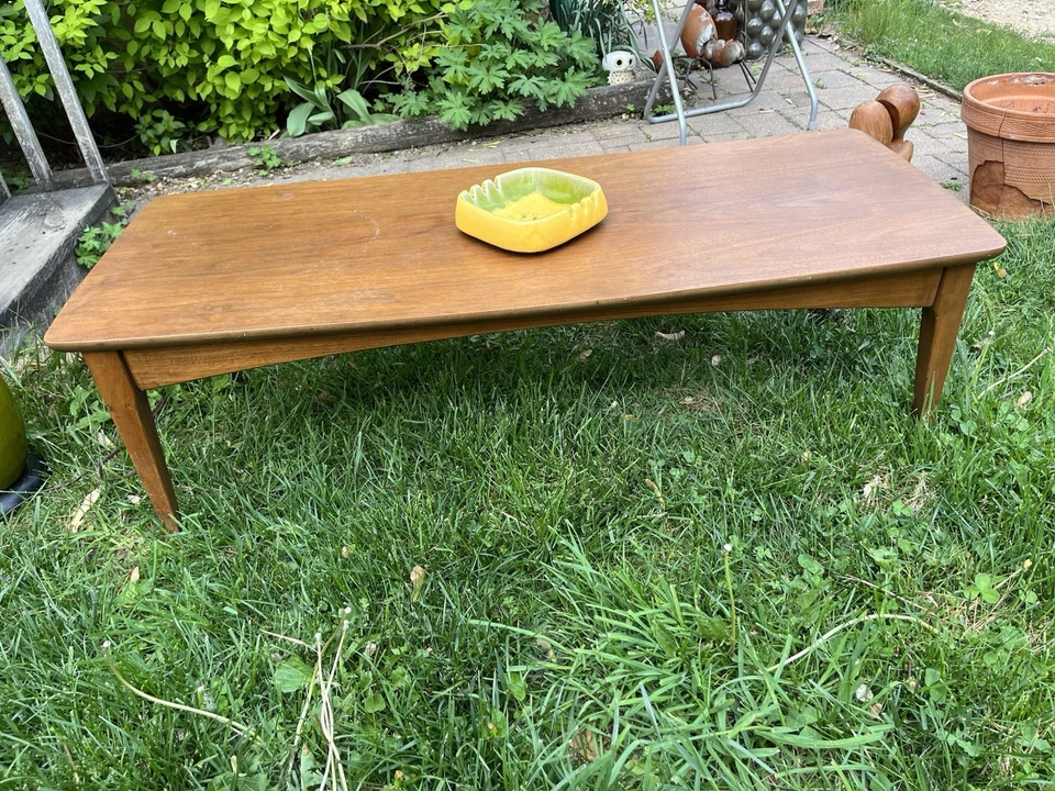 Mesa de centro estilo tabla de surf MCM vintage Foto 3 de 4