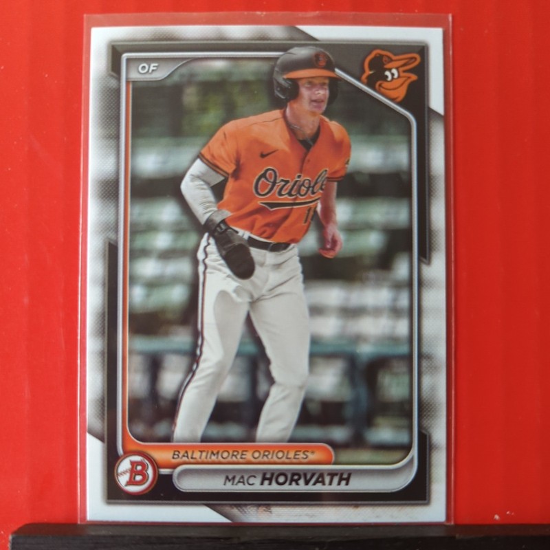 2024 Bowman - Prospects Mac Horvath #BP-6 Baltimore Orioles 
